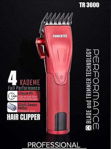 Powertec TR-3600 Saç ve Sakal Kesme Makinesi