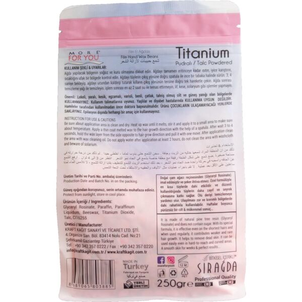 More For You Boncuk Sir Ağda Titanyum 250 gr