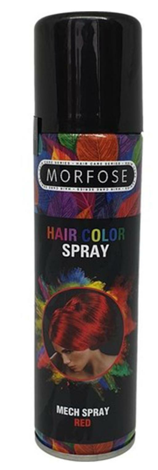 Morfose Mech Saç Boyası Spreyi Red Kırmızı 150 ml
