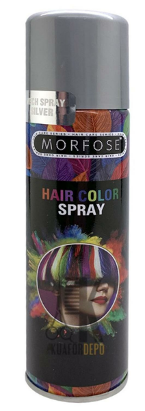 Morfose Mech Saç Boyası Spreyi Silver Gümüş 150 ml