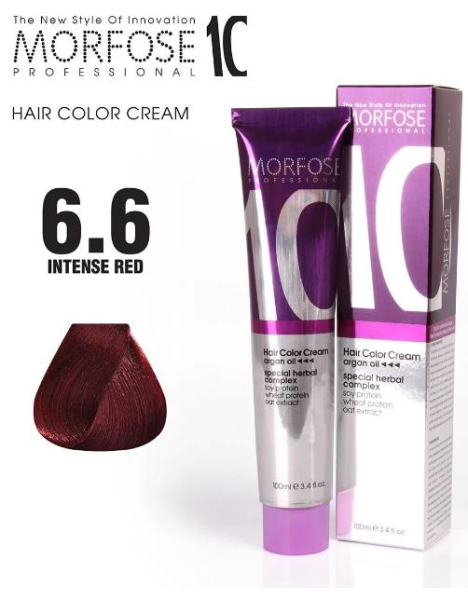Morfose 10 Saç Boyası 6.6 Yoğun Kızıl 100 ml