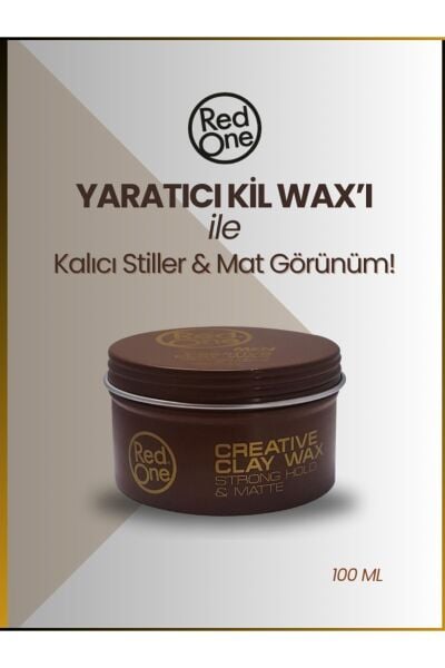 Redone Creative Clay Wax Strong Matte 100 ml