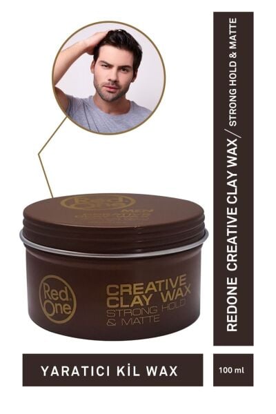 Redone Creative Clay Wax Strong Matte 100 ml