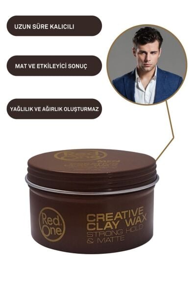 Redone Creative Clay Wax Strong Matte 100 ml
