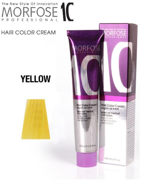 Morfose 10 Saç Boyası Sarı 100 ml