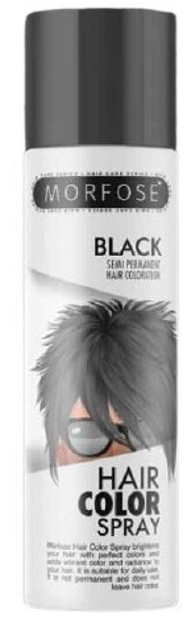 Morfose Mech Saç Boyası Spreyi Black Siyah 150 ml