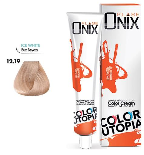 Morfose Onix Tüp Saç Boyası 12.19 Buz Beyazı 60 ml