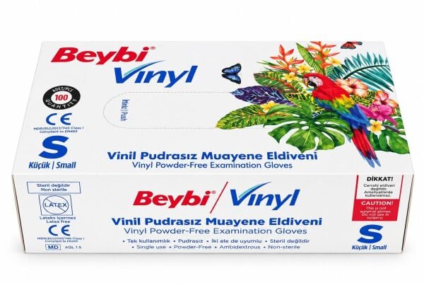 Beybi Vinil Eldiven Small 100 Adet