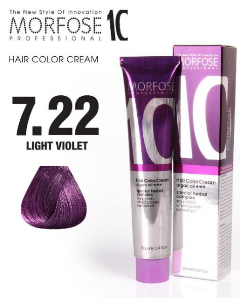 Morfose 10 Saç Boyası 7.22 Açık Viole 100 ml