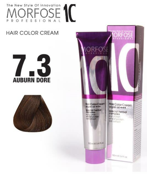 Morfose 10 Saç Boyası 7.3 Kumral Dore 100 ml