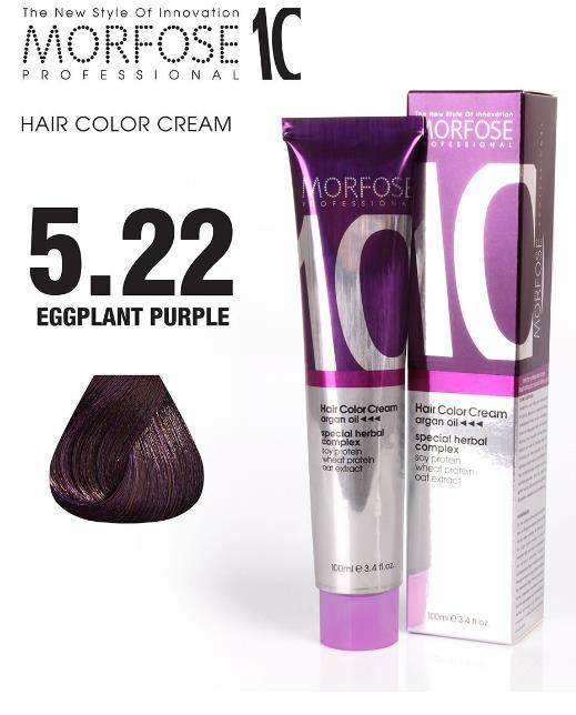 Morfose 10 Saç Boyası 5.22 Patlıcan Moru 100 ml