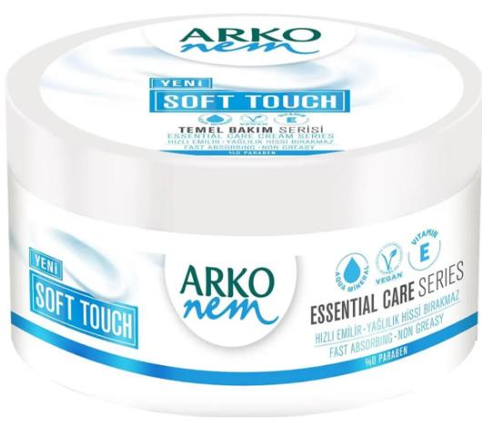 Arko Nem Soft Touch Nemlendirici El Yüz Ve Vücut Kremi 150 ml