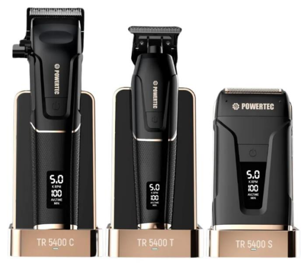 Powertec TR-5400 3'lü Set Saç Sakal ve Günlük Tıraş Makinesi