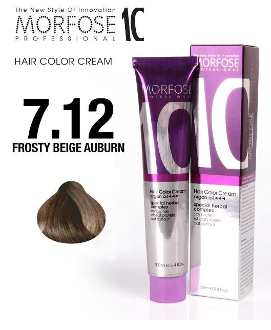 Morfose 10 Saç Boyası 7.12 Kumral Küllü İrize 100 ml