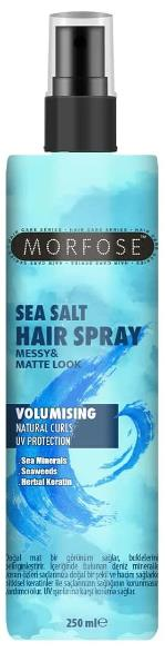 Morfose Deniz Tuzu Saç Spreyi 250 ml - Mat Görünüm, Doğal Dalgalar ve Isıya Karşı Koruma