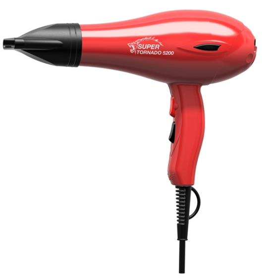 Hector Super Tornado 5200 Profesyonel 2400W Fön Makinesi Kırmızı