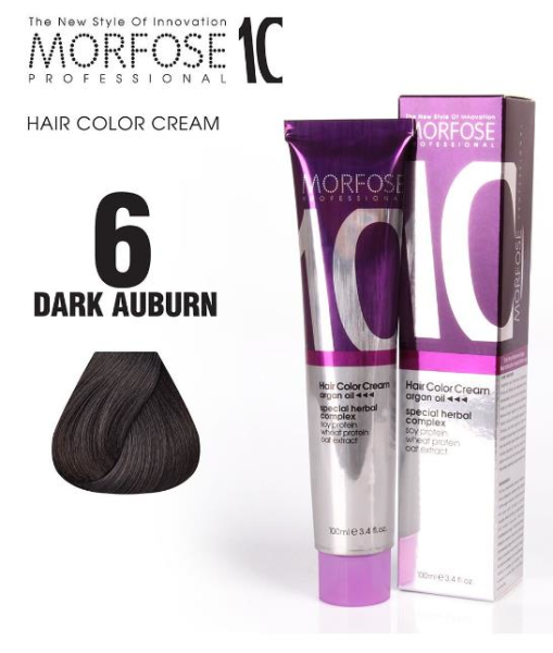Morfose 10 Saç Boyası 6 Koyu Kumral 100 ml