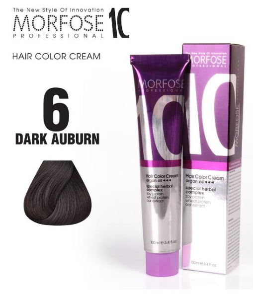 Morfose 10 Saç Boyası 6 Koyu Kumral 100 ml
