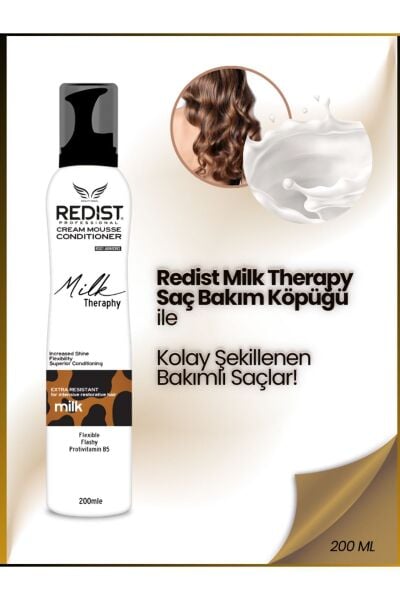 Redist Milk Therapy Saç Köpük 200 ml