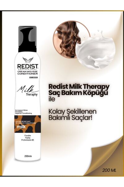 Redist Milk Therapy Saç Köpük 200 ml