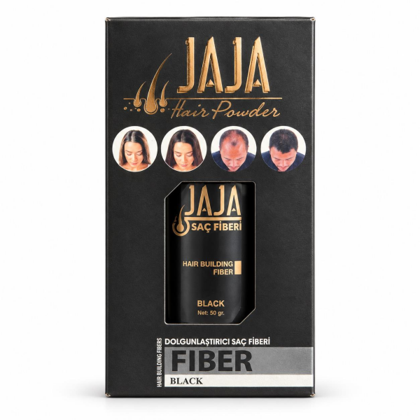 Jaja Topik Saç Fiberi Siyah Black 50 gr