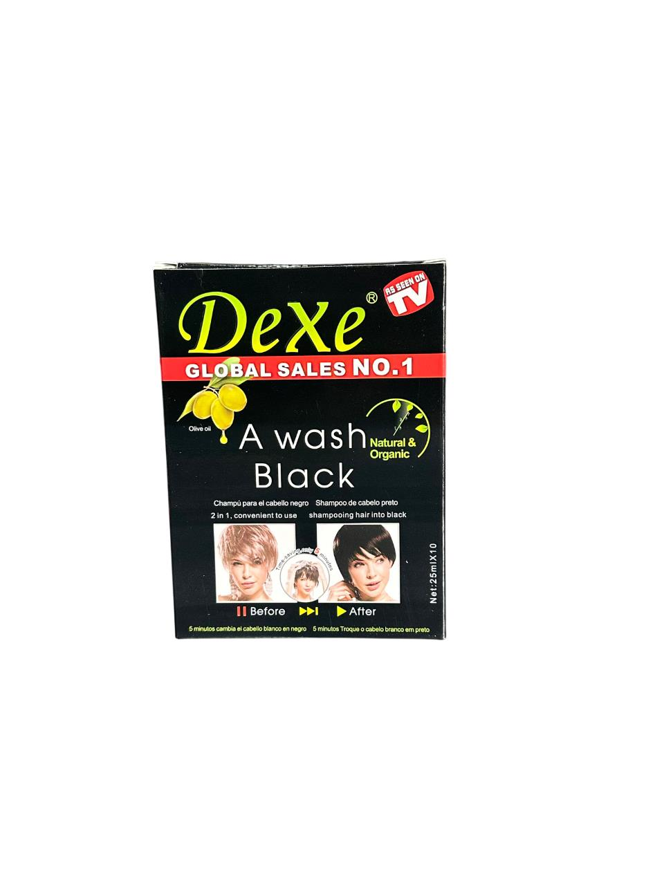 Dexe Saç Siyahlaştırıcı Şampuan 25 ml