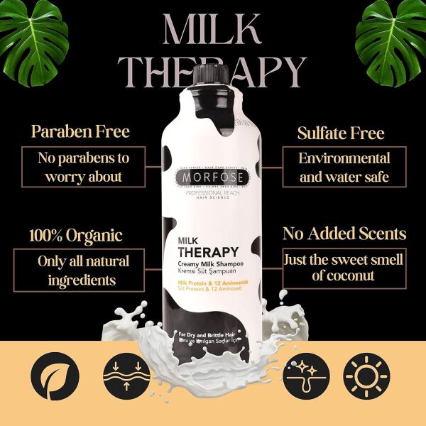 Morfose Milk Theraphy Şampuan 1000 ml