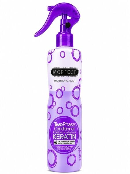 Morfose Keratin İçerikli Fön Suyu Mor 400 ml