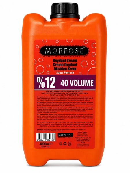 Morfose Oksidan 40 Volume 4 lt