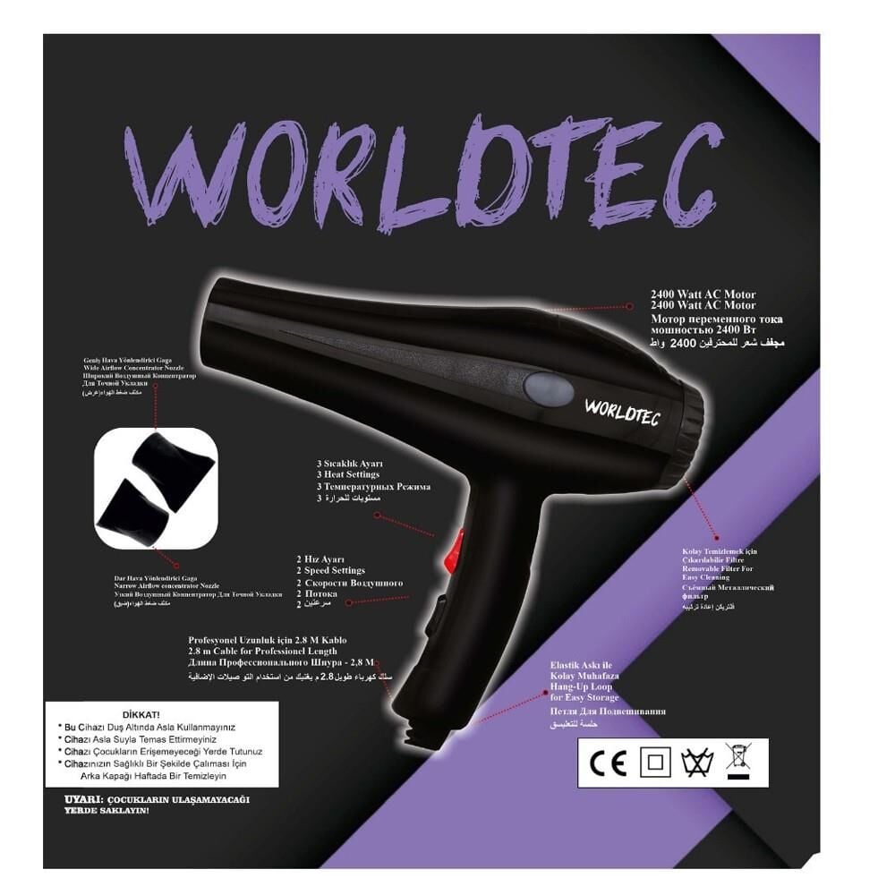 WORLDTEC FÖN MAKİNASI LL-4500*16