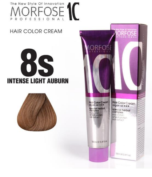 Morfose 10 Saç Boyası 8S Yumuşak Açık Kumral 100 ml