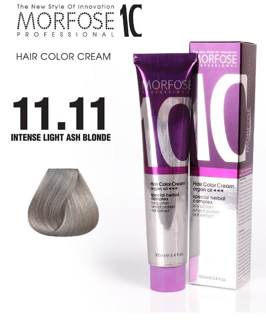 Morfose 10 Saç Boyası 11.11 Yoğun Açık Küllü Sarı 100 ml