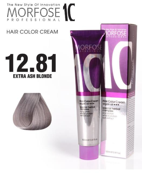 Morfose 10 Saç Boyası 12.81 Ekstra Küllü Sarı 100 ml