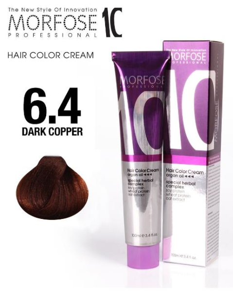 Morfose 10 Saç Boyası 6.4 Koyu Bakır 100 ml