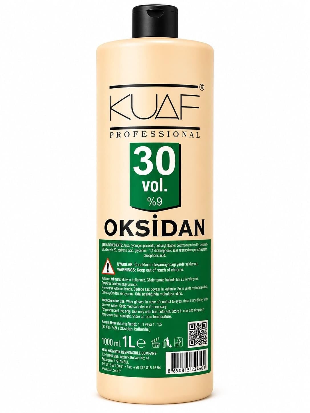 Kuaf Professional 30 Volume Oksidan 1000 ml