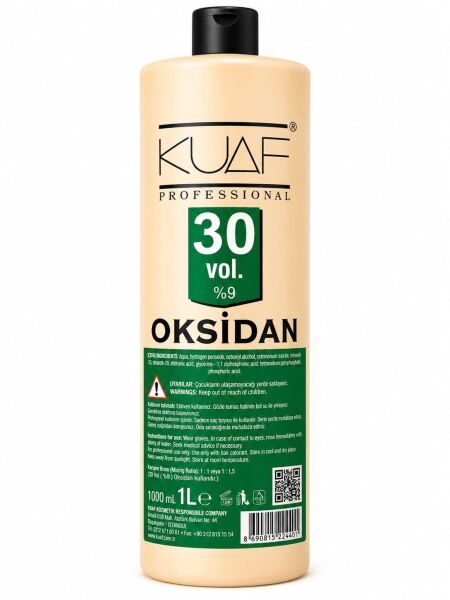 Kuaf Oksidan 30 Volüm 1000 ml