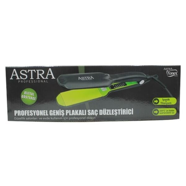 Astra Profesyonel F308 Geniş Ağızlı Saç Düzleştirici