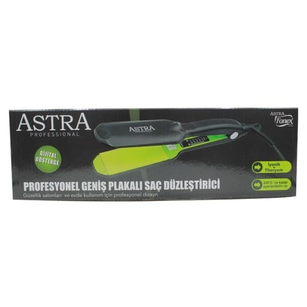Astra Profesyonel F308 Geniş Ağızlı Saç Düzleştirici