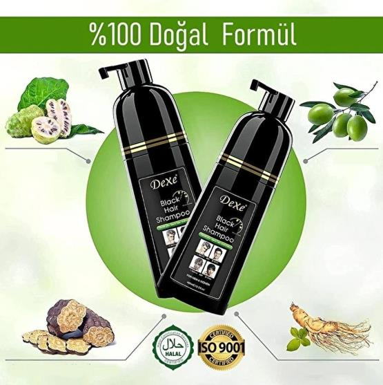 Dexe Saç Siyahlaştırıcı Şampuan 400 ml