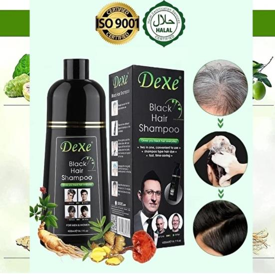 Dexe Saç Siyahlaştırıcı Şampuan 400 ml