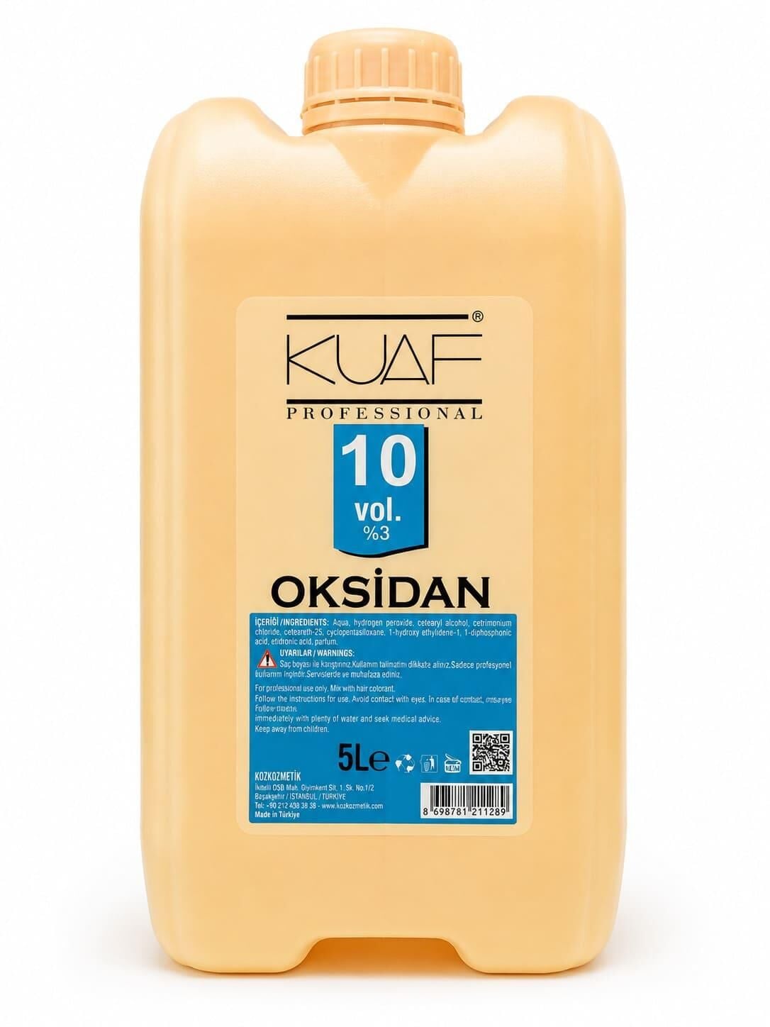 Kuaf Professional 10 Volume Oksidan 5000 ml