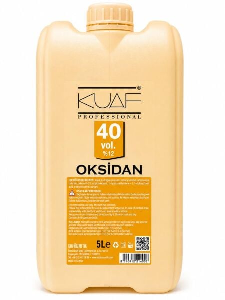 Kuaf Professional 40 Volume Oksidan 5000 ml