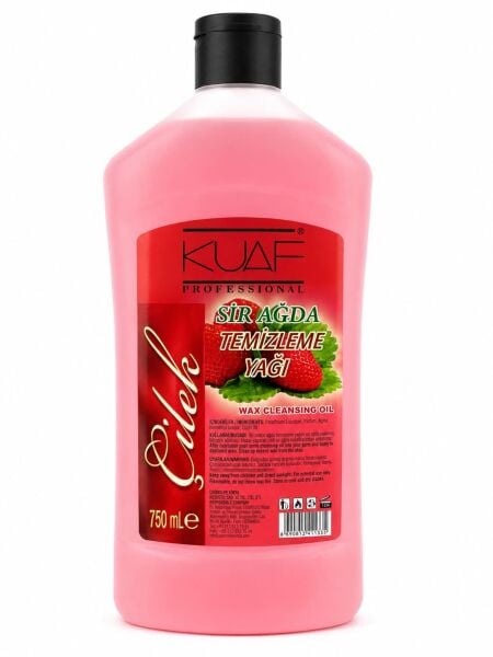 Kuaf Ağda Temizleme Yağı Çilek 750 ml