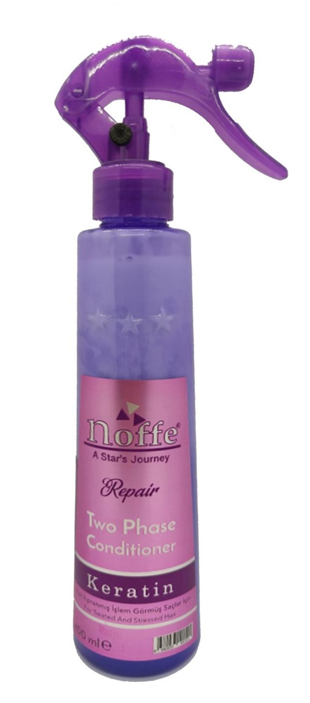 Noffe Çift Fazlı Fön Suyu Keratin 400 ml