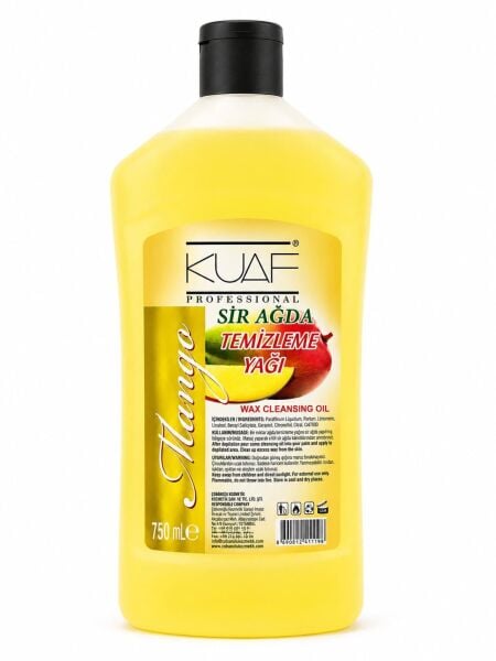 Kuaf Ağda Temizleme Yağı Mango 750 ml