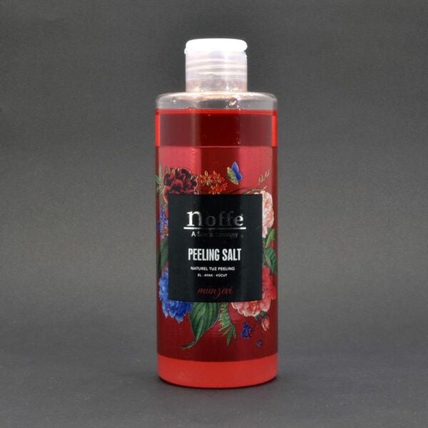 Noffe El ve Vücut Peeling Salt Kırmızı 250 ml