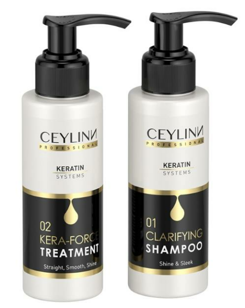 Ceylinn Düzleştici Keratin Bakım Seti 1000 ml x2