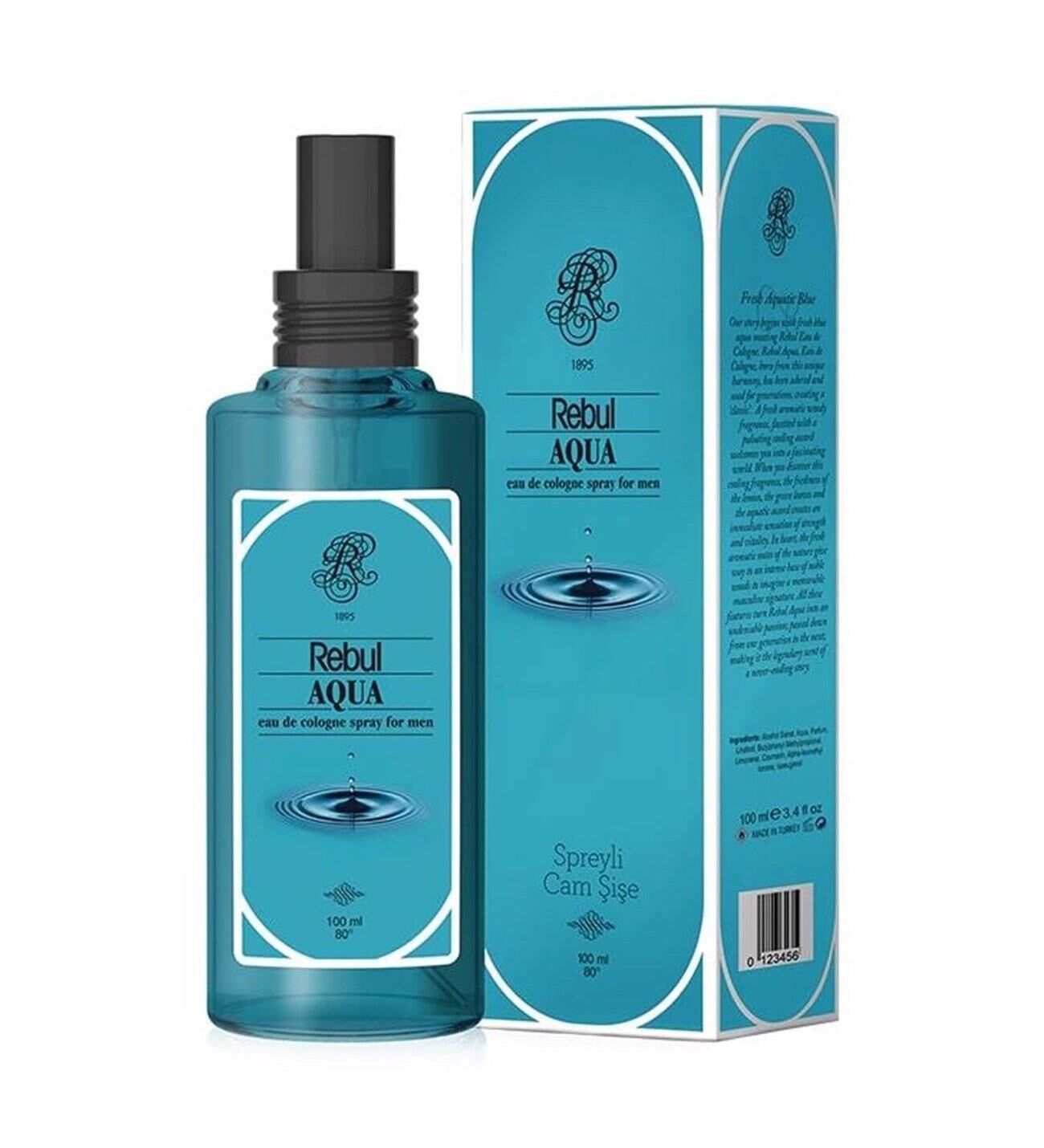 Rebul Okyanus Cam Şişe Kolonya 270 ml