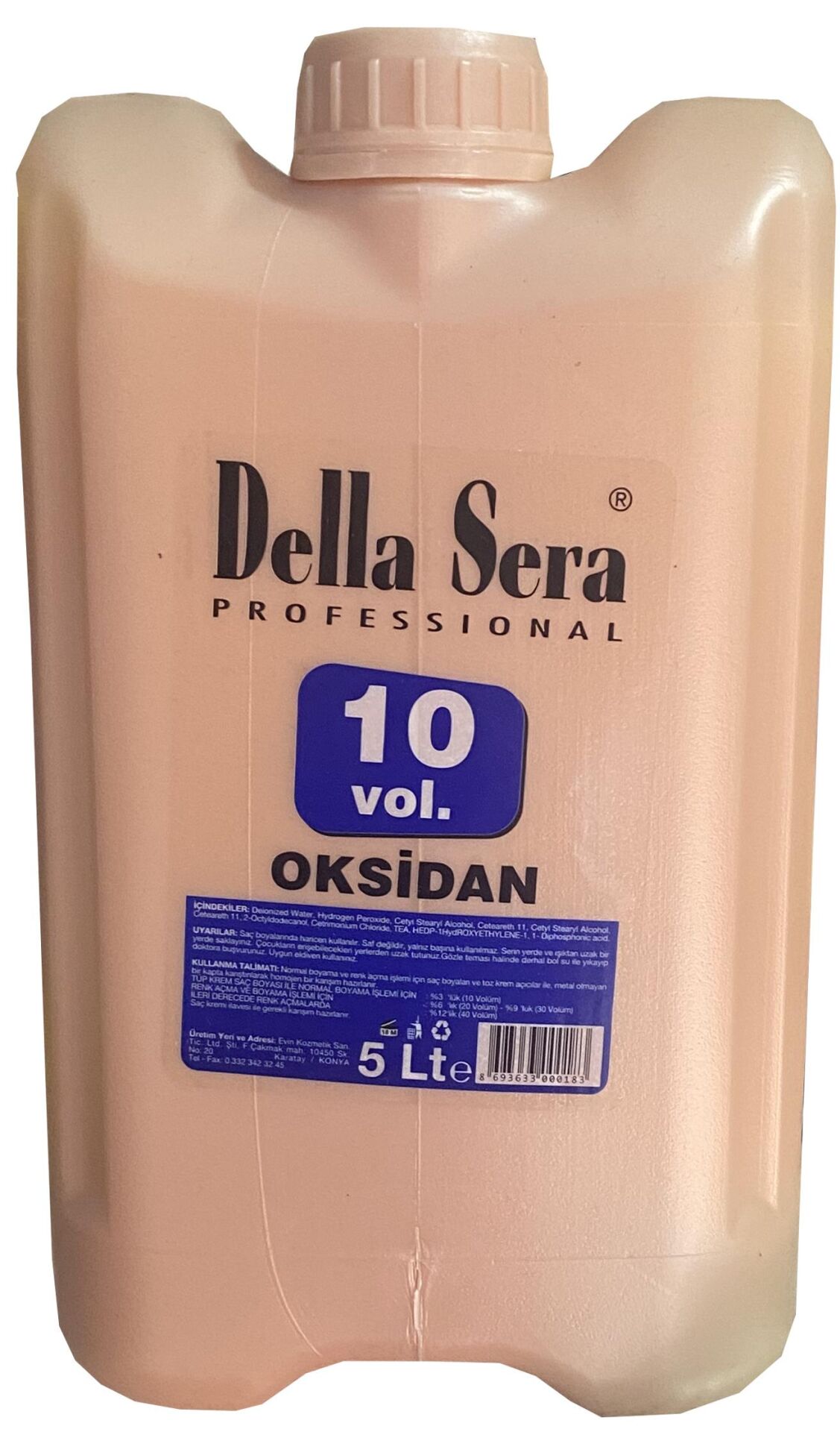 Della Sera Oksidan 10 Volume 5000 ml