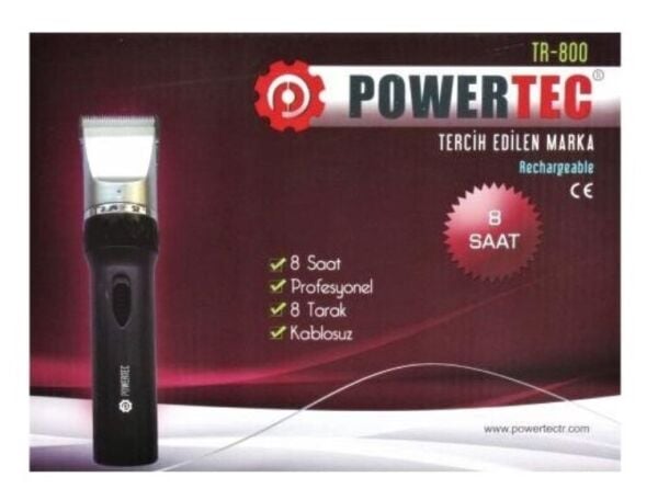 Powertec Tr 800 Saç ve Sakal Tıraş Makinesi